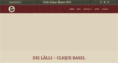 Desktop Screenshot of laelli.ch