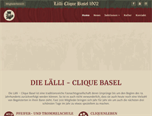 Tablet Screenshot of laelli.ch